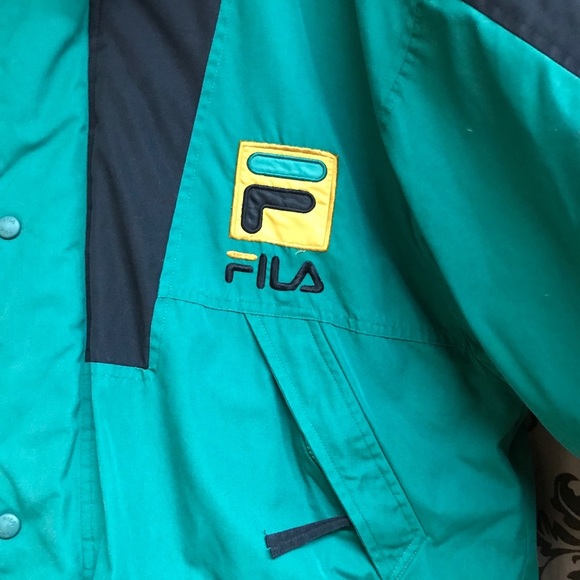RARE Vintage Fila Parka Jacket - Picture 4 of 10